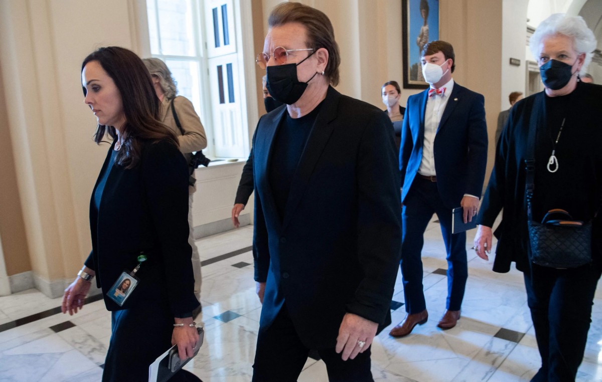 Bono &agrave; Washington